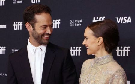 Natalie Portman and Benjamin met on the sets of Black Swan.